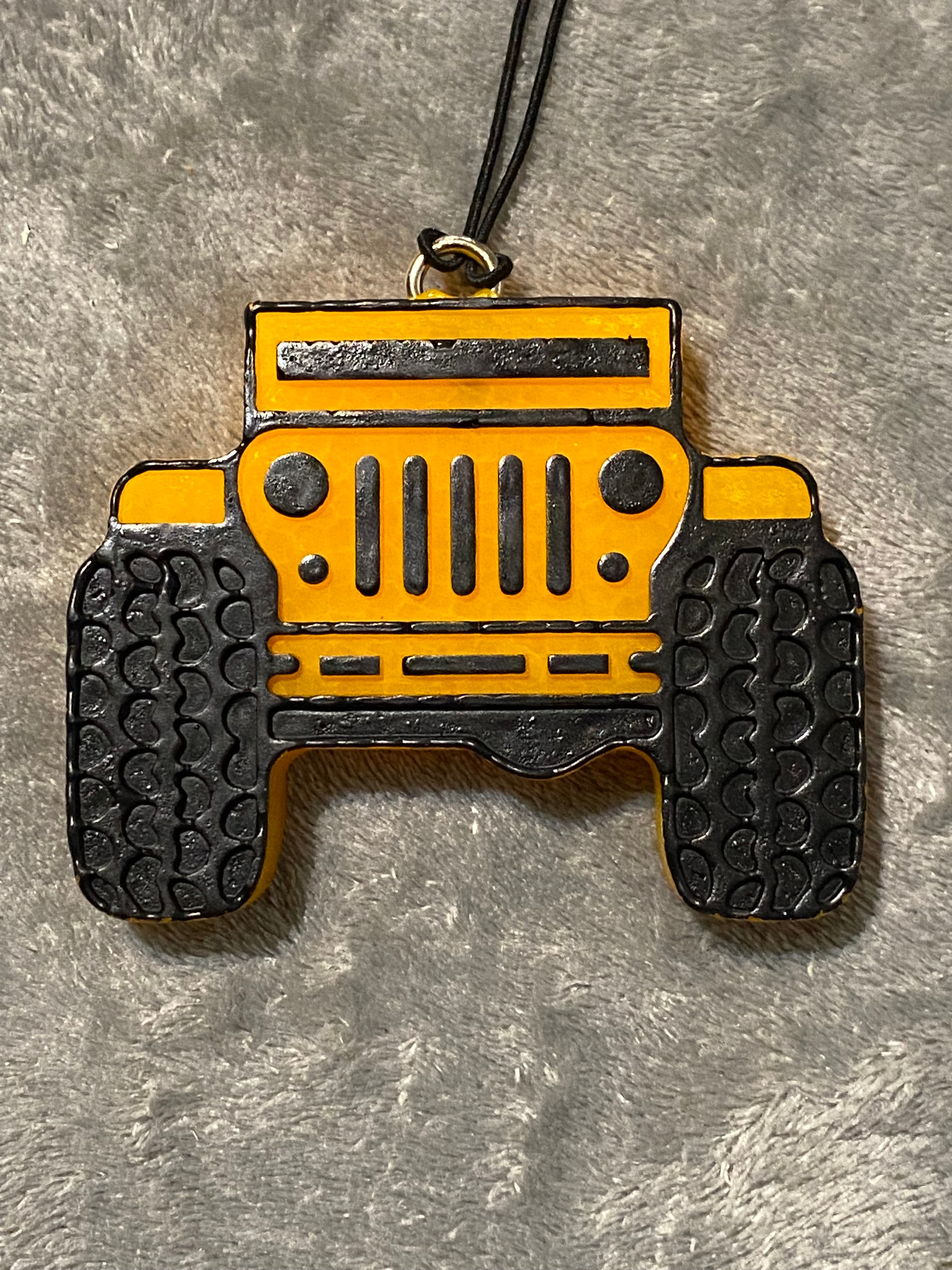 Orange Jeep
