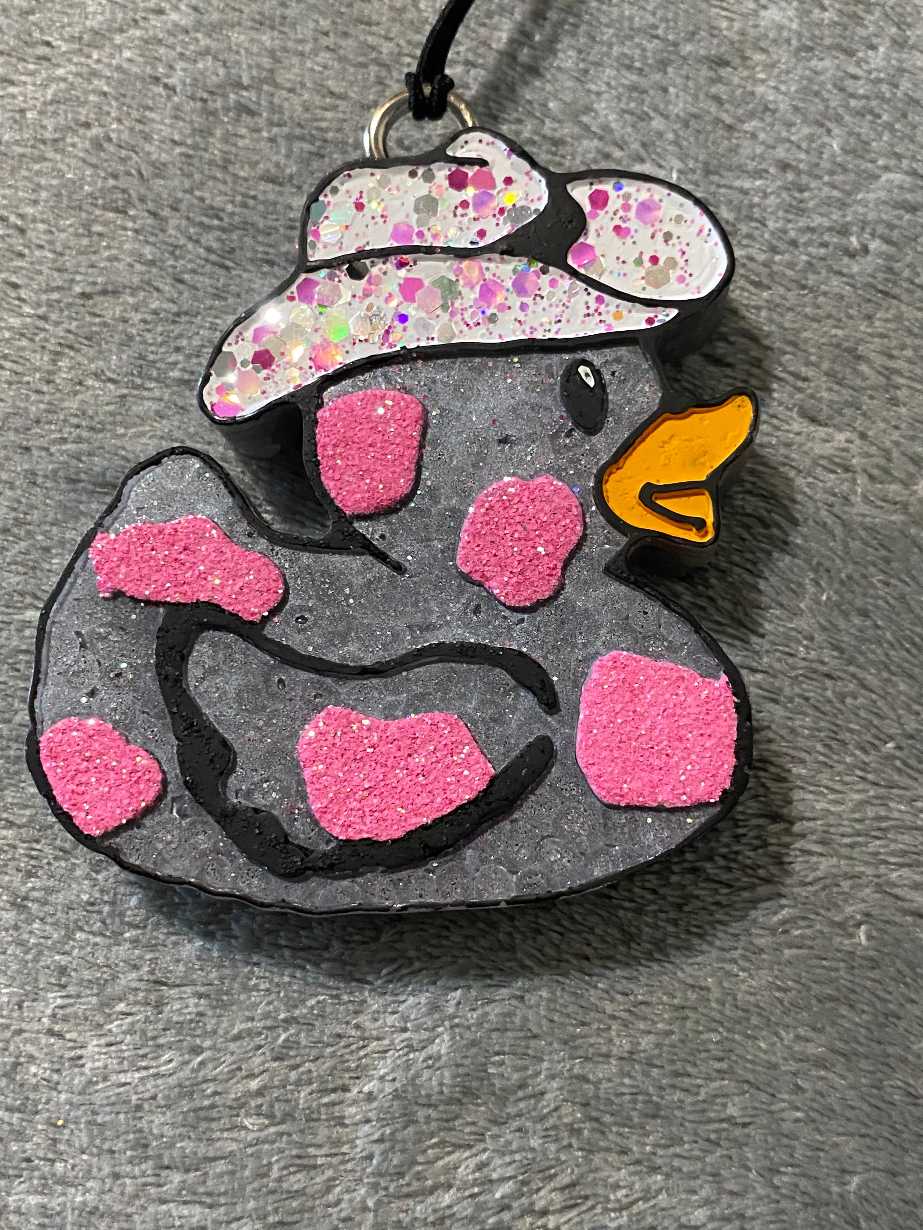 Cowprint Cowboy Duck