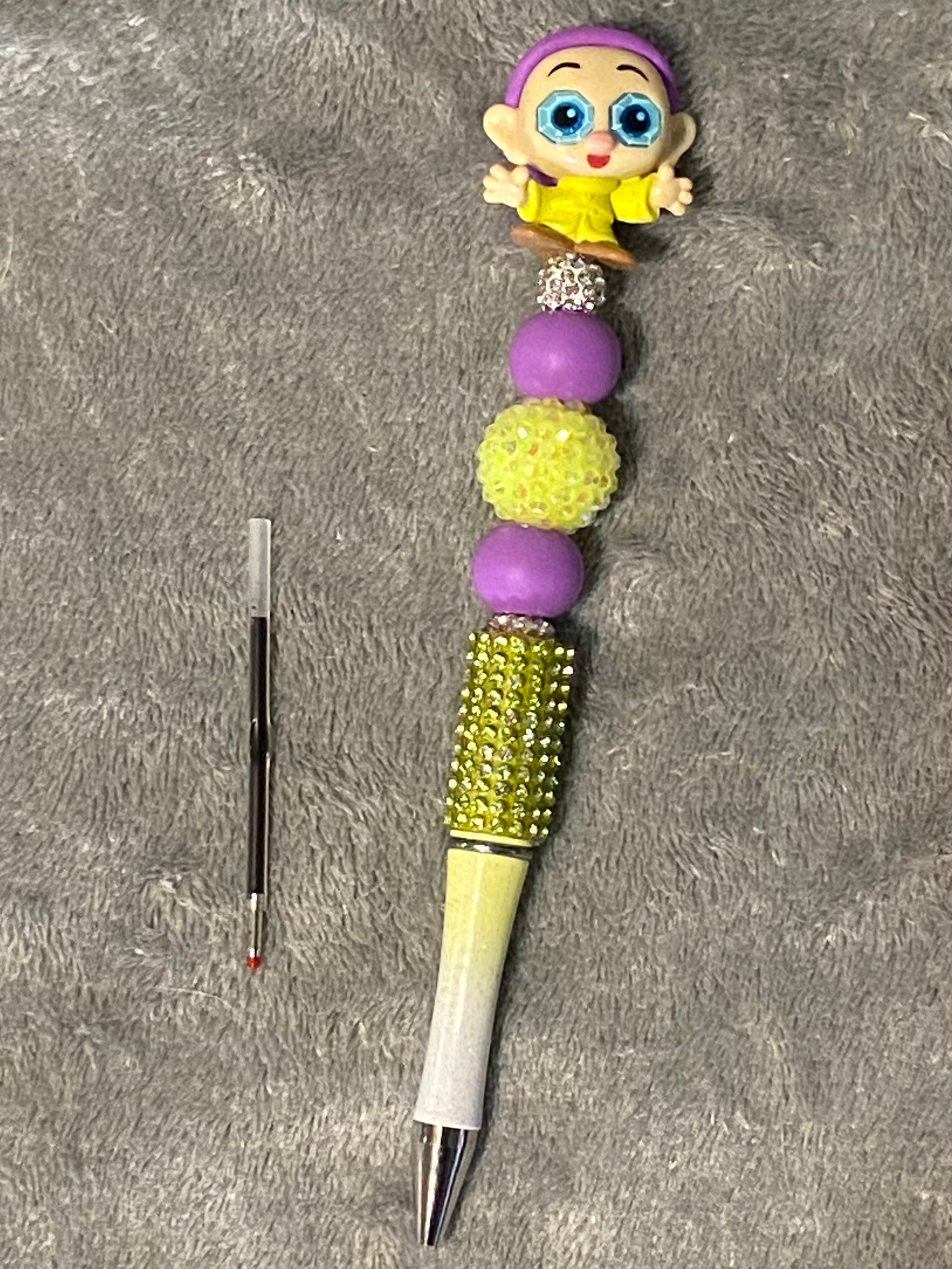 Dopey Character Beaded Pen