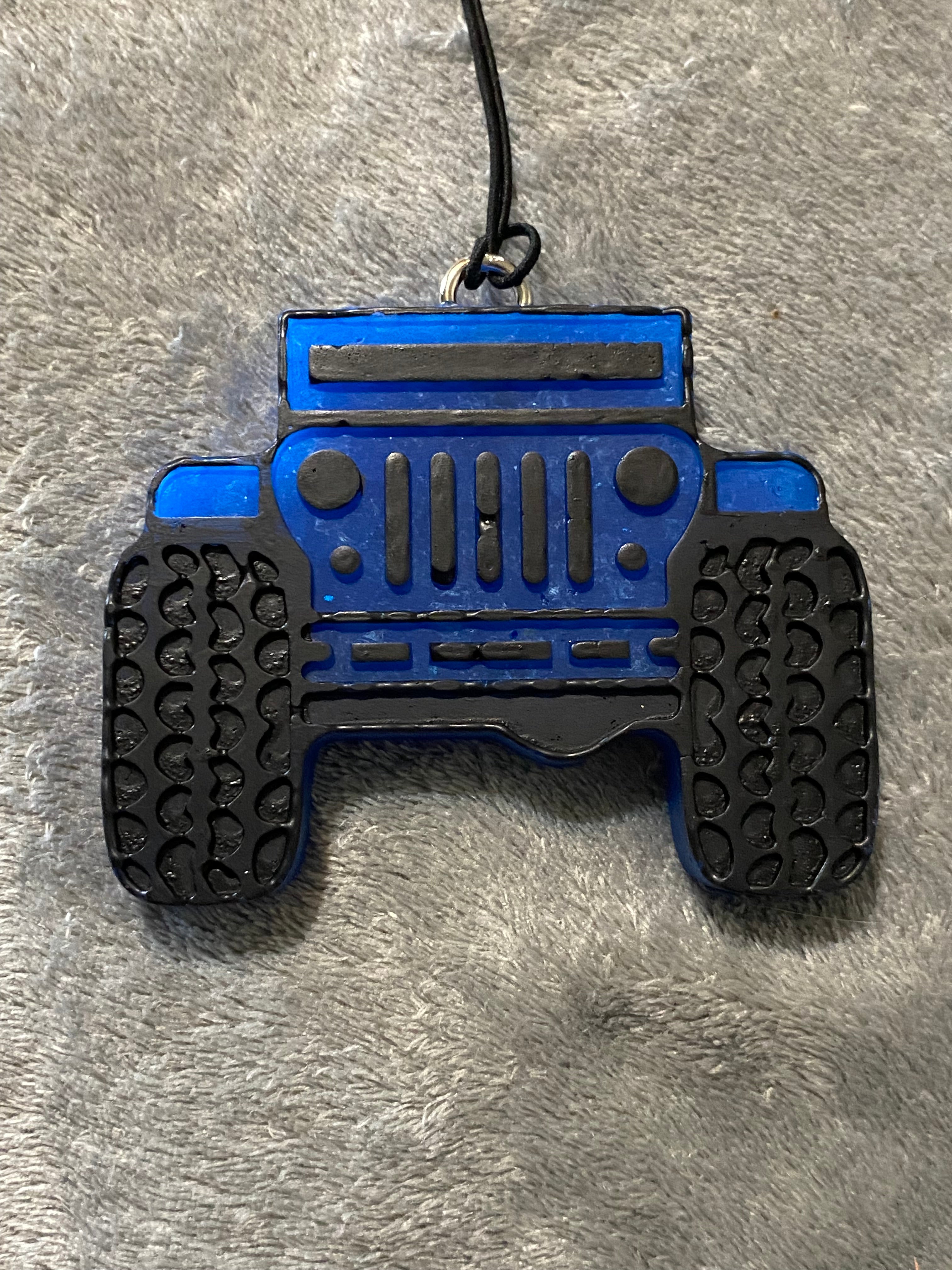 Blue Jeep