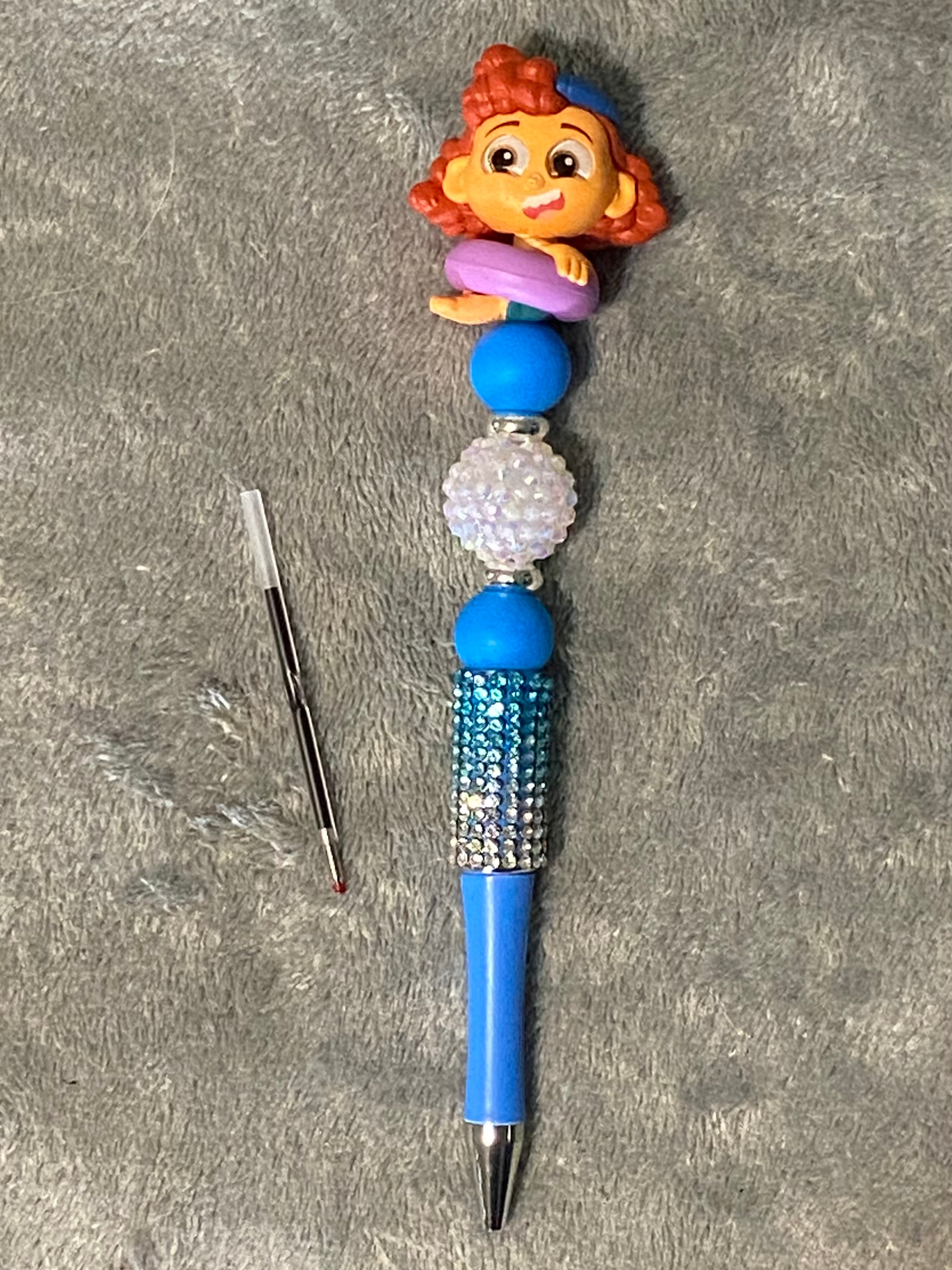 Giulia Character Beaded Pen