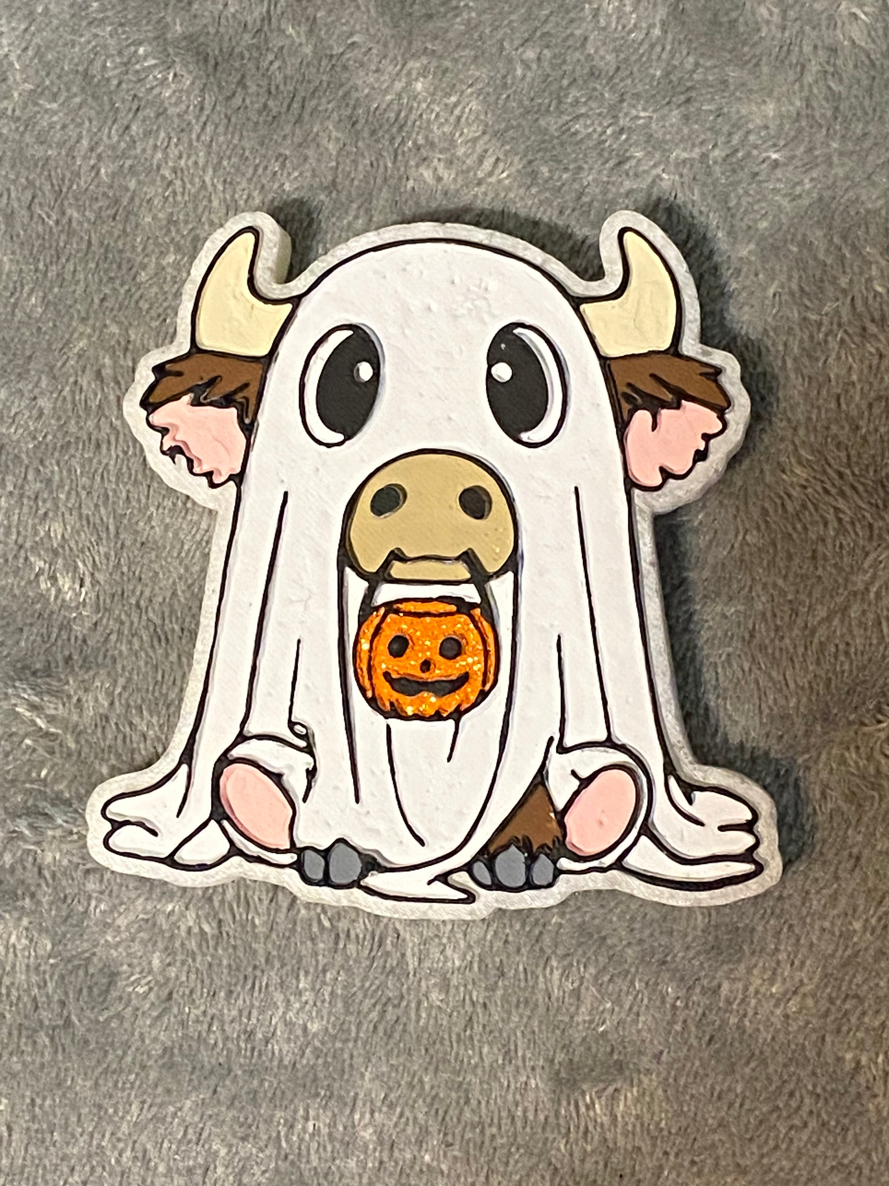 Cow with Ghost Sheet